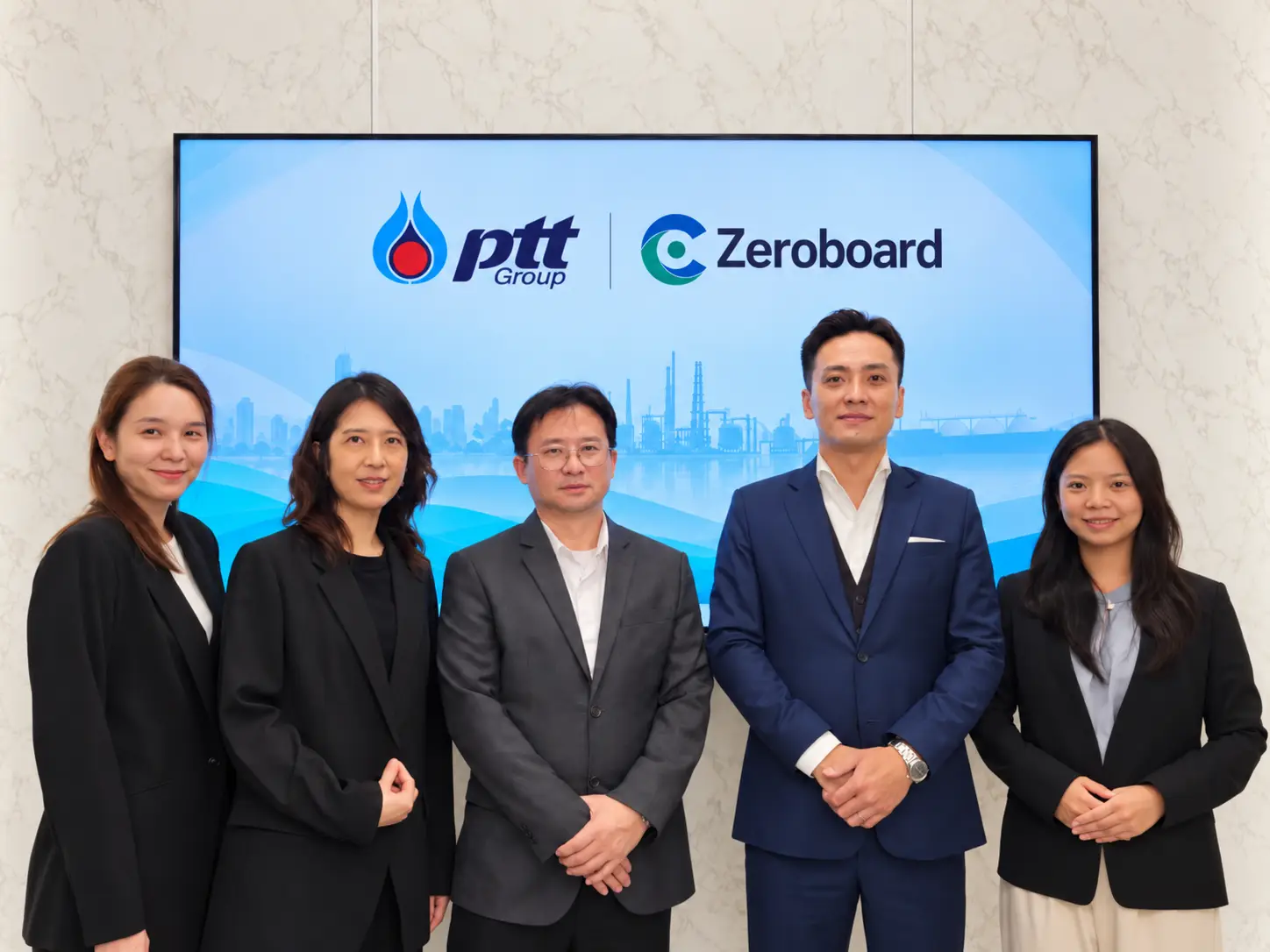 タイ国営エネルギー最大手PTTとゼロボード、イノベーションと新規事業連携を通じた脱炭素ソリューションの推進に向けMOUを締結