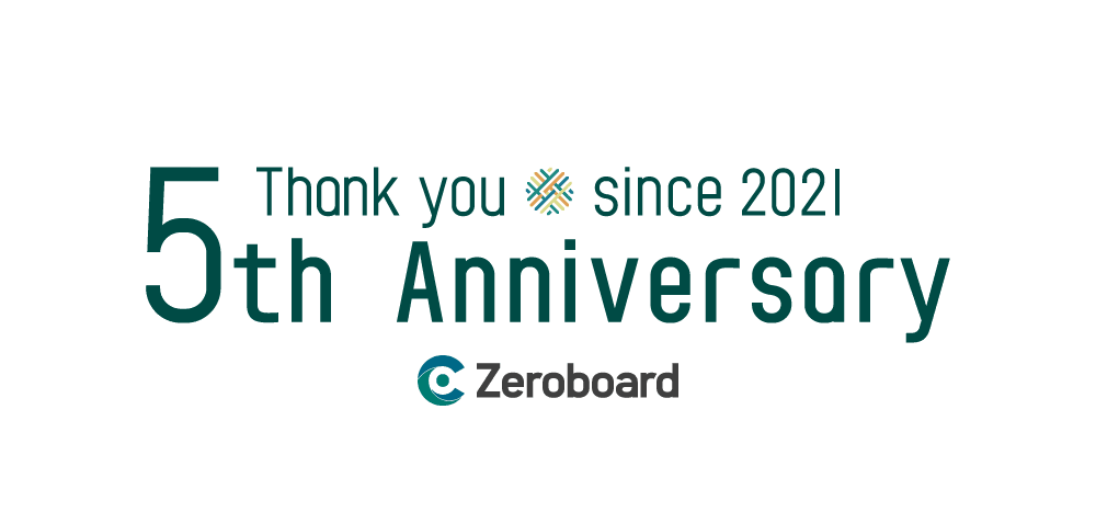 5th Anniversary Thank you since 2021