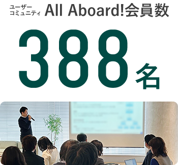 All Aboard!の会員数